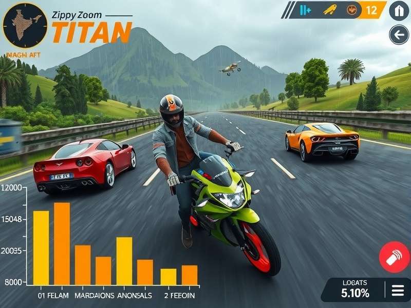 Zippy Zoom Titan gameplay during monsoon conditions